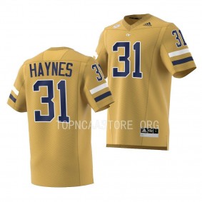 Jamal Haynes Georgia Tech Yellow Jackets #31 Brown Jersey 2022 Replica Football Men's Uniform