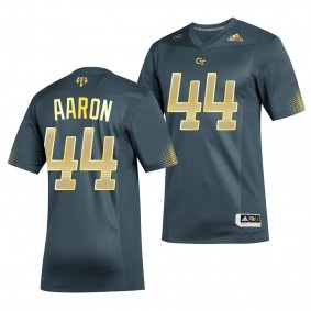 Georgia Tech Yellow Jackets Hank Aaron Gray 2019 Special Game Retired Number Jersey